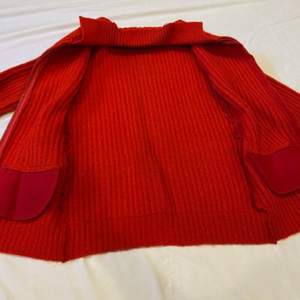 Vintage Knockabouts By Pendleton Red Zip-Up Sweat… - image 5